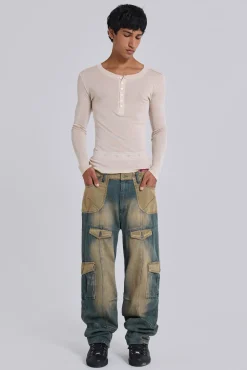 Cheap Jaded London '07 Contrast Cargo Jeans