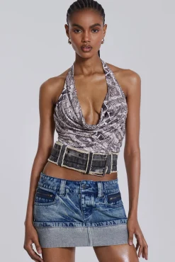 Flash Sale Jaded London Alexis Diamante Mini Skirt