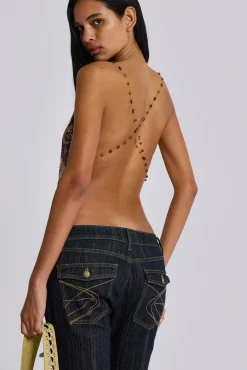 Shop Jaded London Asteria Top In Paisley