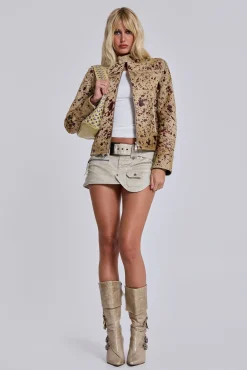 Discount Jaded London Axel Faux Leather Mini Skirt