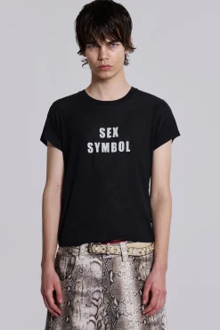 Fashion Jaded London Black Sex Symbol Tee