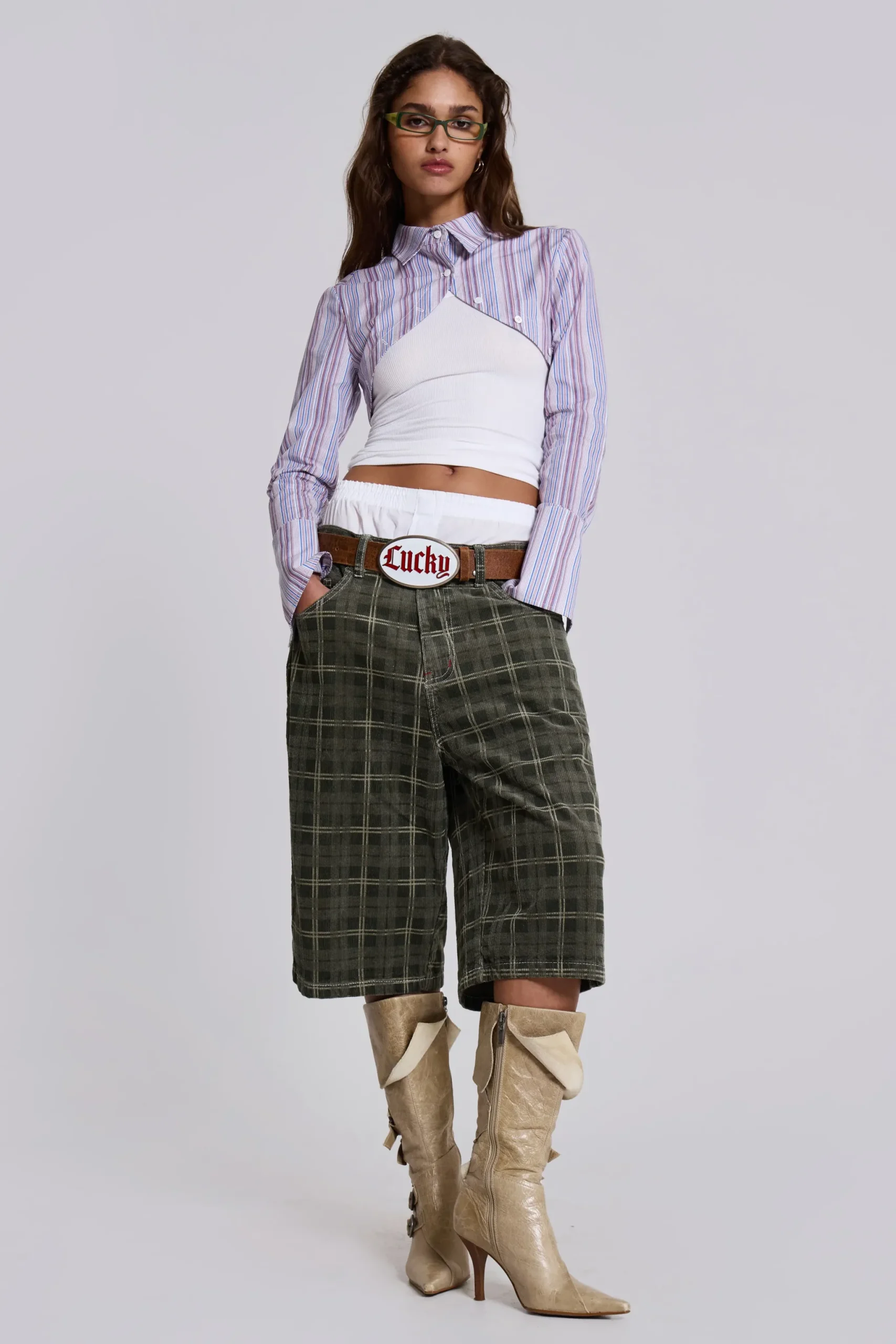 Cheap Jaded London Brooklyn Cord Jumbo Jorts