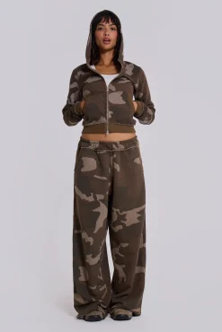 Clearance Jaded London Camo Baggy Monster Joggers