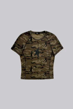 Online Jaded London Camo Starstruck Tee