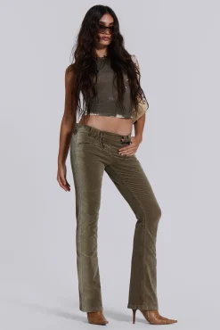 Shop Jaded London Dust Cord Trousers