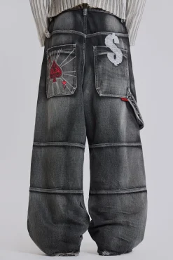 Cheap Jaded London Feeling Lucky XL Colossus Carpenter Jeans