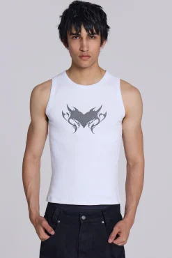 Best Jaded London Flaming Heart Vest