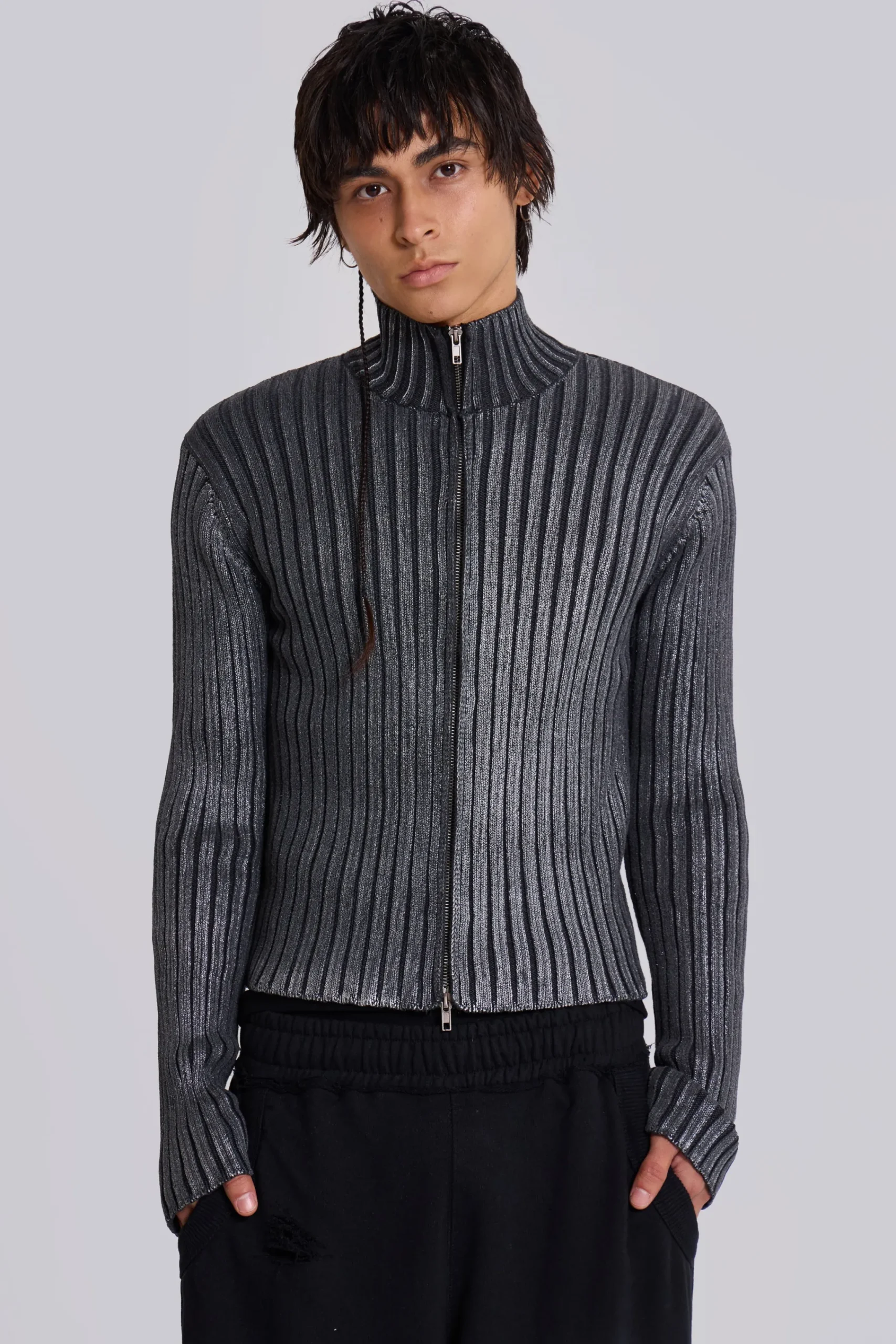 Clearance Jaded London Foil Lucid Knit