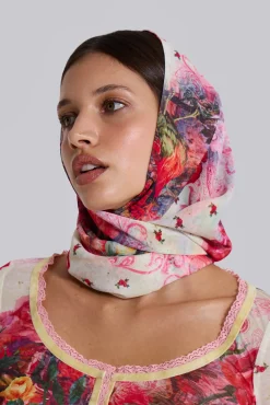 Store Jaded London Giara Chiffon Headscarf