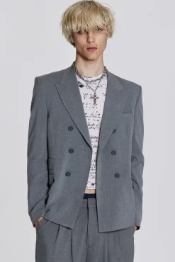 Flash Sale Jaded London Grey Goliath Blazer