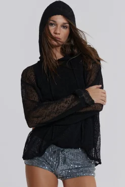 Hot Jaded London Haze Knit Hoodie