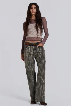 Online Jaded London Jana Stripe Jeans