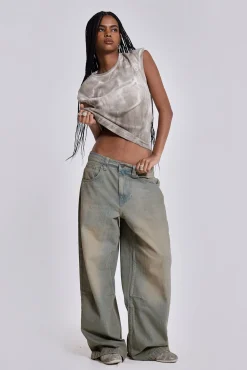 Outlet Jaded London Light Wash Colossus Jeans