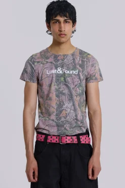 Cheap Jaded London Lost & Found Camo Tee