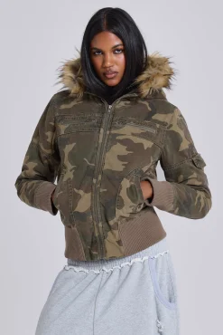 Best Sale Jaded London Marshal Camo Jacket