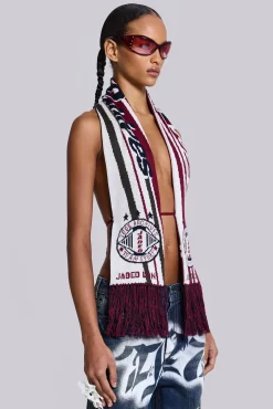 Best Jaded London Merch 3-in-1 Backless Football Scarf Top