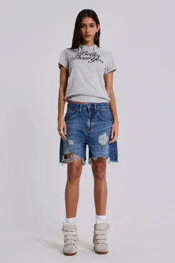 Store Jaded London Mid Blue Revenge Jorts