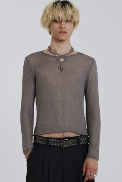 Best Sale Jaded London Platinum Mesh Knit