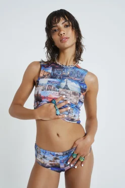 Sale Jaded London Postcards From Pagayo Hot Pant Bikini Bottoms
