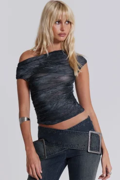 Best Sale Jaded London Reign Asymmetric Top