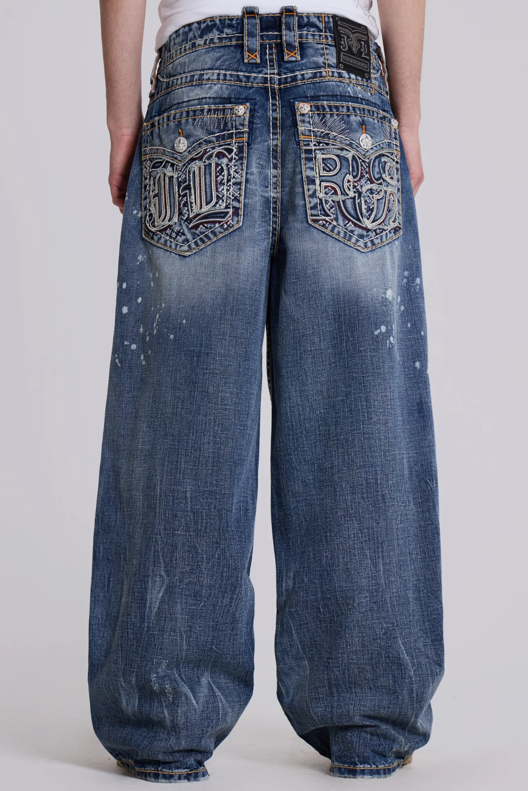 Discount Jaded London Rock Revival Axel Colossus Jeans