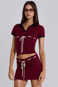 Sale Jaded London Scarlett Knit Top