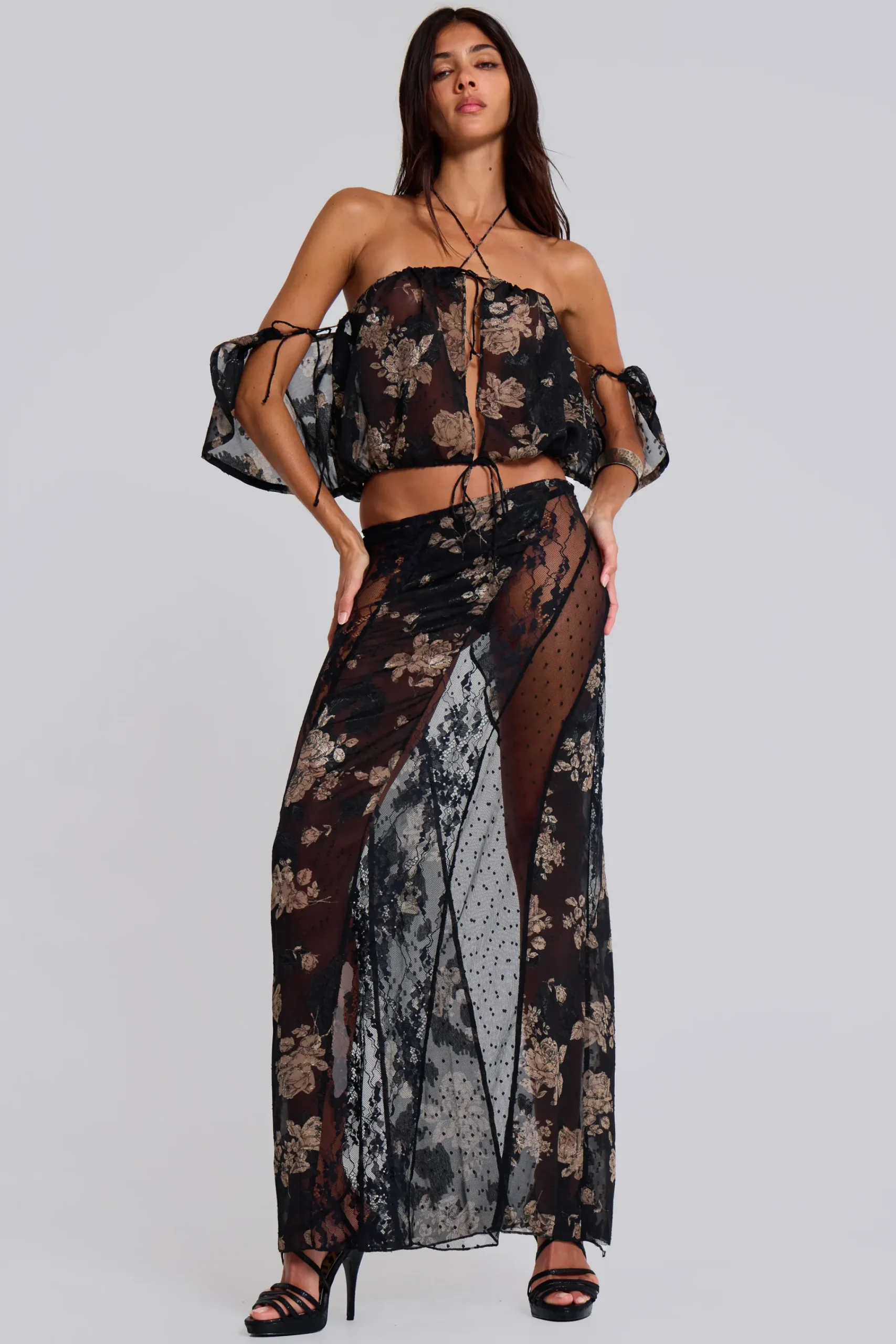 New Jaded London Seraph Maxi Skirt