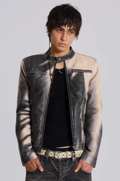 Cheap Jaded London Smoke Graphite Jacket