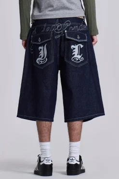Cheap Jaded London Sonic J-L Indigo Jorts