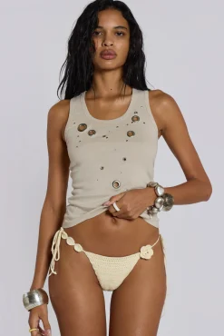Flash Sale Jaded London Stone Crochet Bikini Bottoms