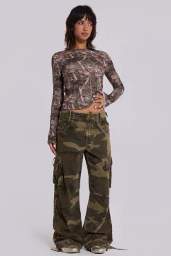 Fashion Jaded London Trooper Camo Cargo Pant