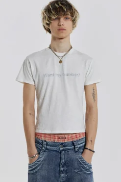 Discount Jaded London Want my number? Tee