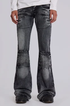 Hot Jaded London Washed Black Drift Jeans
