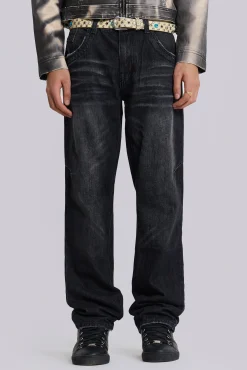 Best Jaded London Washed Black Reed Jeans