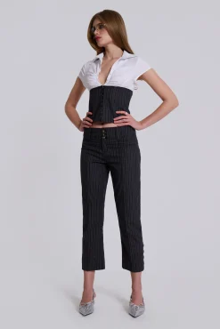 Hot Jaded London Wednesday Corset Shirt