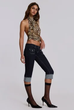 Flash Sale Jaded London Zahra Denim Capri