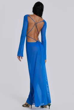 Sale Jaded London Ziva Sheer Maxi Beach Dress